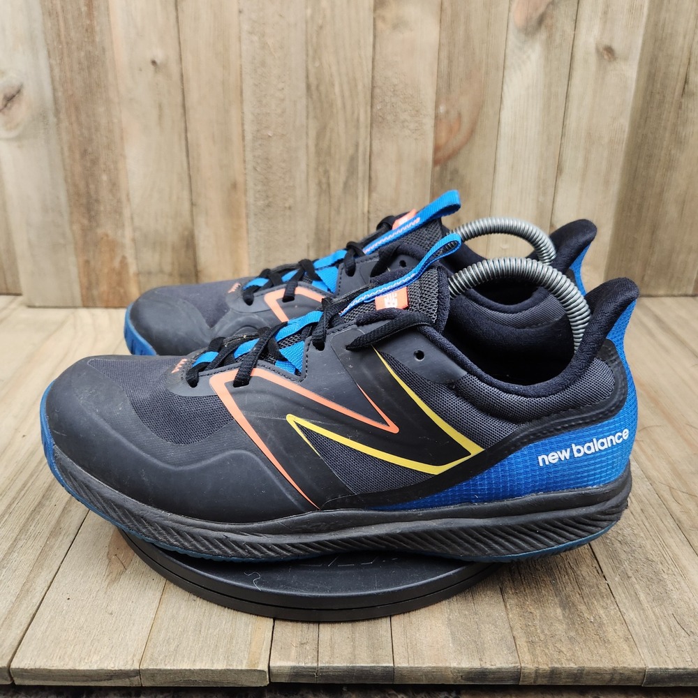 New Balance 796v3 Mens size 8.5 2E Wide Tennis Shoes Black Blue MCH796B3